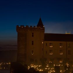 Château vue du jardin