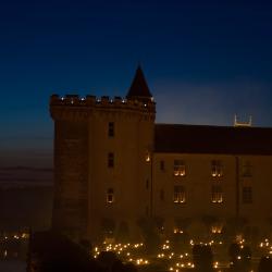 Château vue du jardin