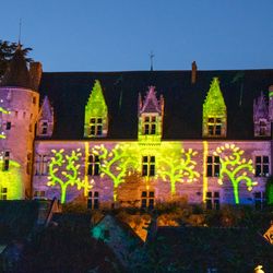 Le château éclairé