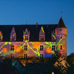 Le château éclairé