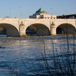 Le pont Wilson (côté sud)
