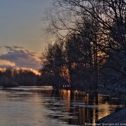 Couché de soleil (version HDR)