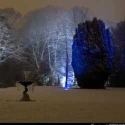 Côté sud du parc