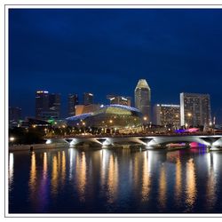 La baie au couché du soleil