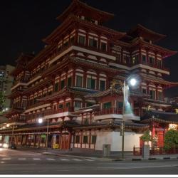 Le temple du quartier chinois Le temple du quartier chinois