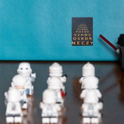 Scéance chez l'opticien