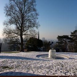 Le parc côté sud