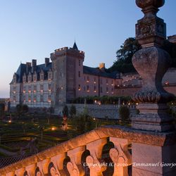 Le chateau depuis les escaliers
