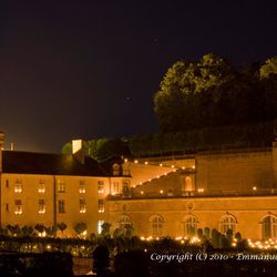 Le chateau après les feux Le chateau après les feux
