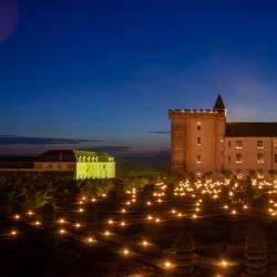 Château de Villandry - Nous entrons dans la nuit Château de Villandry - Nous entrons dans la nuit