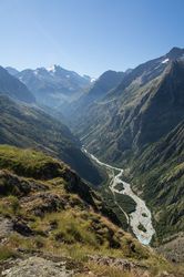 Vallée à proximité des deux Alpes - Orientation portrait