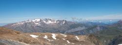 Format panoramique dans les Alpes