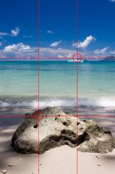 Règle des tiers : Anse Caritan Règle des tiers : Anse Caritan