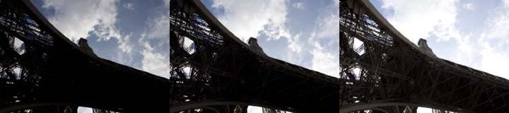Première vue de la Tour Eiffel: Photos d&rsquo;origine