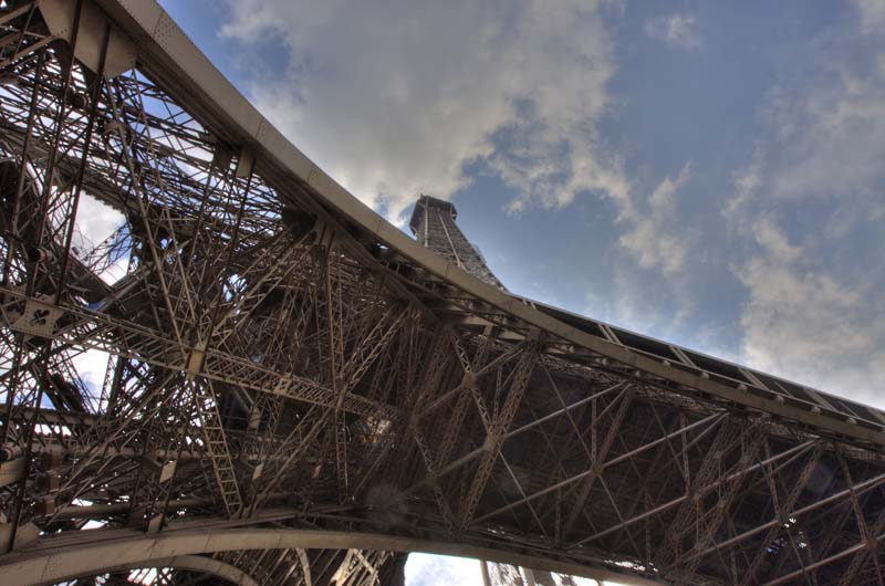 Première vue de la Tour Eiffel: Résultat