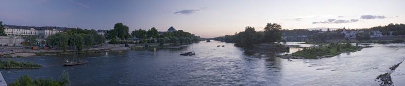 La Loire depuis le pont Wilson