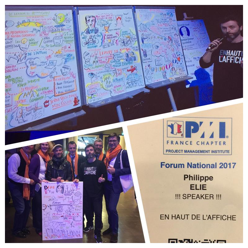 L’équipe de PMI France, avec Philippe Kassabi